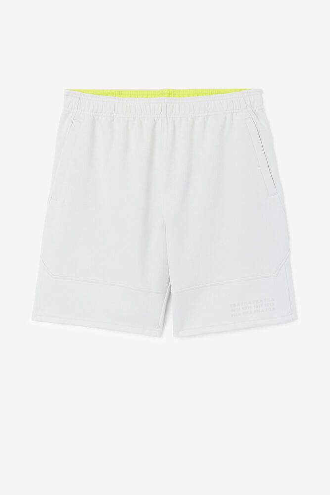 Fila Miesten Shortsit Rihaan Valkoinen - PZCW-27034